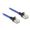 Tīkla kabelis DeLOCK RJ45 Cat.6A 1m zils