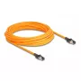Tīkla kabelis DeLOCK RJ45 pašizsekojošs Cat.6A 10 m oranžs