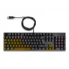 DeLOCK 12115 spēļu tastatūra USB QWERTZ vācu melna mehāniska RGB
