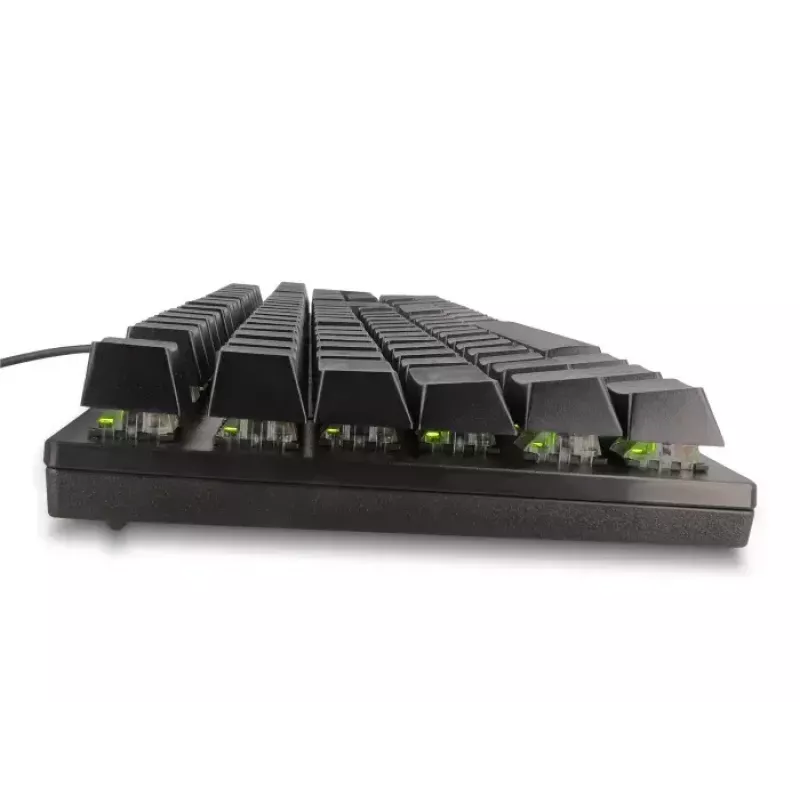 DeLOCK 12115 spēļu tastatūra USB QWERTZ vācu melna mehāniska RGB