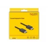 Koaksiālais DisplayPort kabelis DeLOCK 80491 16K 60 Hz 80 Gbps 1 m