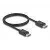 Koaksiālais DisplayPort kabelis DeLOCK 80491 16K 60 Hz 80 Gbps 1 m