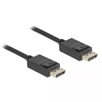 Koaksiālais DisplayPort kabelis DeLOCK 80491 16K 60 Hz 80 Gbps 1 m