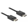 Koaksiālais DisplayPort kabelis DeLOCK 80491 16K 60 Hz 80 Gbps 1 m