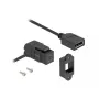 DeLOCK 67155 kabeļa savienotāja pārveidotājs Mini DisplayPort DisplayPort melns 0,3 m