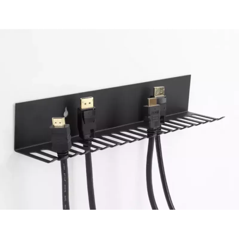 Kabeļu turētājs DeLOCK 66729 318 x 65 mm melns