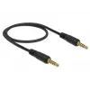 Audio kabelis DeLOCK 85695 0,5 m 3,5 mm melns