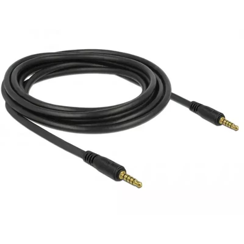 Audio kabelis DeLOCK 85698 3m 3.5mm melns