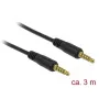 Audio kabelis DeLOCK 85698 3m 3.5mm melns