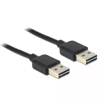 USB kabelis DeLOCK 5m USB 2.0 A USB A melns