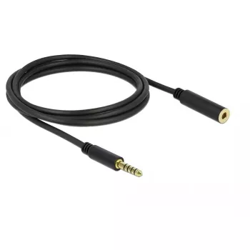Audio kabelis DeLOCK 85797 2m 4.4mm Melns
