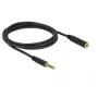 Audio kabelis DeLOCK 85797 2m 4.4mm Melns