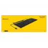 DeLOCK 12672 tastatūra, biroja, USB, QWERTZ, vācu, melna