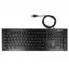 DeLOCK 12672 tastatūra, biroja, USB, QWERTZ, vācu, melna
