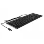 DeLOCK 12672 tastatūra, biroja, USB, QWERTZ, vācu, melna