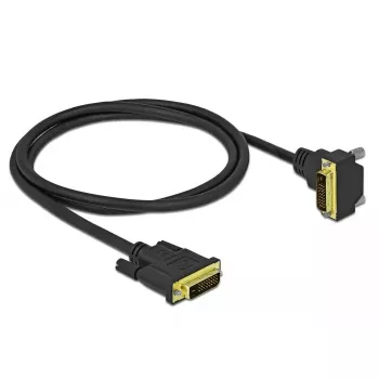 DVI kabelis DeLOCK 85893 1 m DVI-D melns