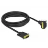DVI kabelis DeLOCK 85895 3 m DVI-D melns