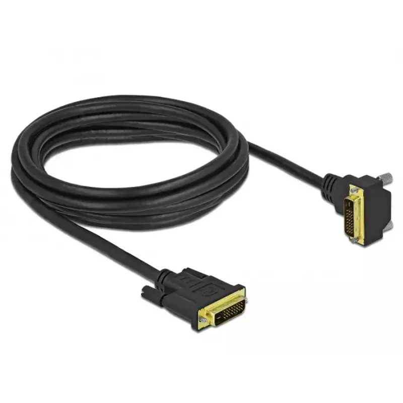 DVI kabelis DeLOCK 85895 3 m DVI-D melns