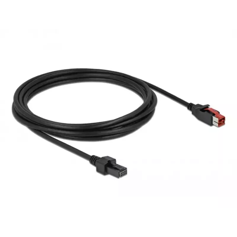 PoweredUSB kabelis DeLOCK 85952 24 V 2 x 4 pin vīrišķais 3 m