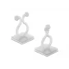 Kabeļa āķis DeLOCK 60175 dabīgs 10 gabali