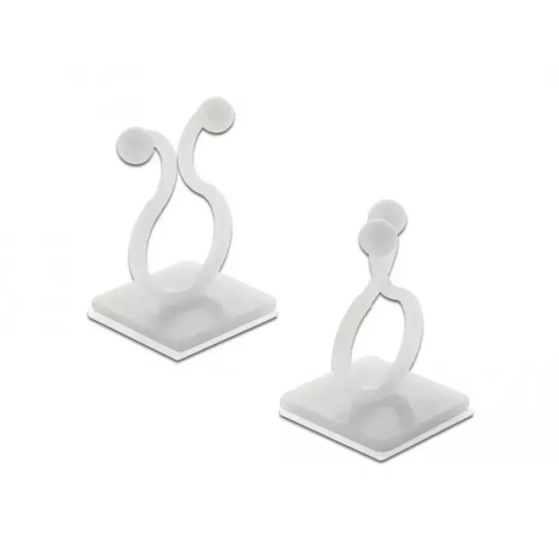 Kabeļa āķis DeLOCK 60175 dabīgs 10 gabali