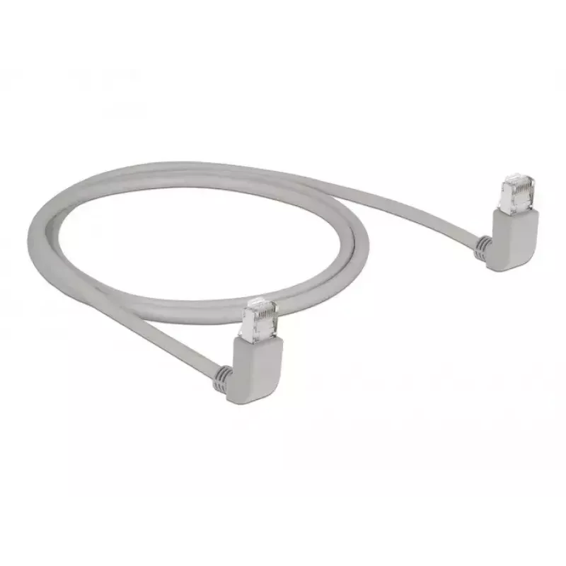 Tīkla kabelis DeLOCK 83517 Cat6a S/FTP 1m pelēks