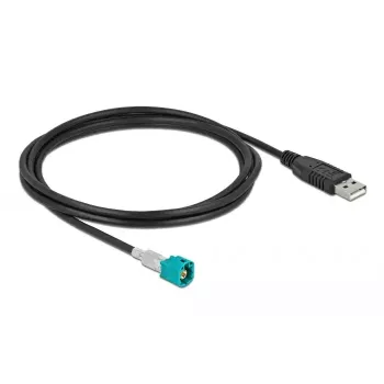 Kabelis HSD Z vīr. uz USB 2.0 Type-A vīr. 2 m DeLOCK 90491