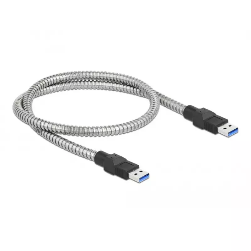 USB 3.2 Gen 1 kabelis, Type-A vīr. uz Type-A vīr., DeLOCK 86774, 0,5 m