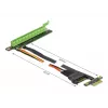Pagarinātāja karte DeLOCK PCI Express x1 uz x16 ar elastīgu kabeli 80 cm
