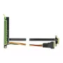 Pagarinātāja karte DeLOCK PCI Express x1 uz x16 ar elastīgu kabeli 80 cm