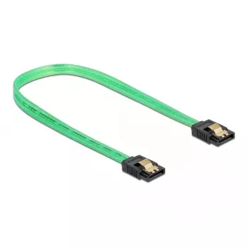 SATA kabelis DeLOCK 82064 0,3 m SATA 7-pin zaļš
