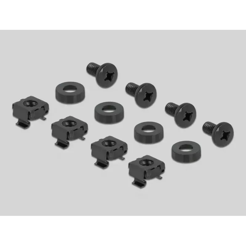 Kabeļu pārvaldības panelis DeLOCK 10 collu 66656 melns