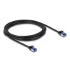 Tīkla kabelis DeLOCK RJ45 Cat.6A 3m Melns