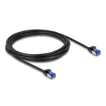Tīkla kabelis DeLOCK RJ45 Cat.6A 3m Melns