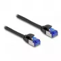 Tīkla kabelis DeLOCK RJ45 Cat.6A 3m Melns
