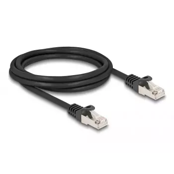DeLOCK kabelis RJ50 vīr. uz RJ50 vīr. S/FTP 2 m melns