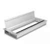 Kabeļu caurejošais elements DELOCK 66864 galdam, sudraba krāsa, 120×300×28 mm
