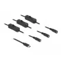 USB Type-C vīrišķais uz 3 x DC 5,5 x 2,1 mm sievišķais kabelis DeLOCK 86801