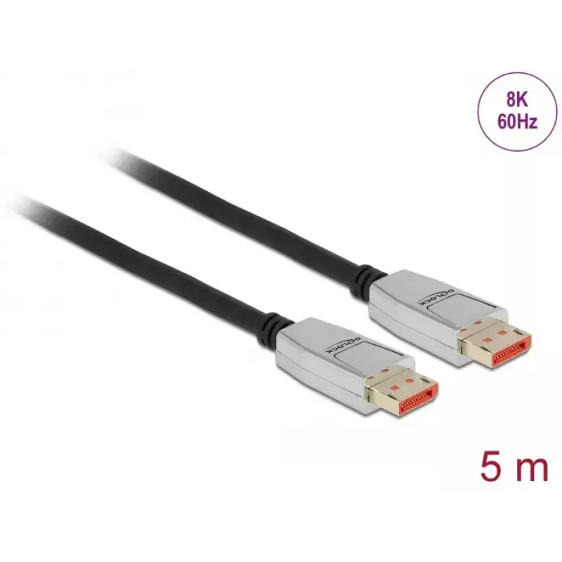 DisplayPort kabelis DeLOCK 87043 8K 60 Hz 5 m