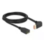 DisplayPort pagarinātāja kabelis DeLOCK 87091 2m 90° lejupvērsts leņķa