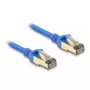 DeLOCK RJ45 tīkla kabelis Cat.8.1 F/FTP plāns 1 m zils