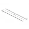 Āķa un cilpas kabeļu saite DeLOCK 18642 atkārtoti lietojama G 200 x P 4,8 mm 100 gab. balta
