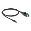 DeLOCK PoweredUSB kabelis, vīrišķais 12 V uz DC 5.5 x 2.5 mm vīrišķo, 2 m