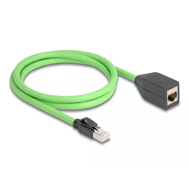 Tīkla kabelis DeLOCK 80880 RJ-45 Cat6a 1 m zaļš
