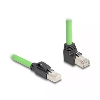 Tīkla kabelis DeLOCK 80894 RJ-45 Cat6a 5 m melns zaļš