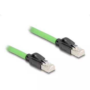 Tīkla kabelis DeLOCK RJ45 Cat.6A spraudnis–spraudnis 1 m zaļš