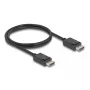 DisplayPort kabelis DeLOCK 80492 8K 60Hz 40Gbps 1m