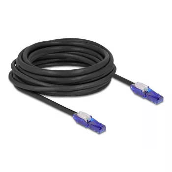 Tīkla kabelis DeLOCK 80930 RJ-45 Cat6 7,5 m Melns violets
