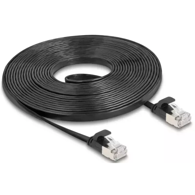 Tīkla kabelis DeLOCK 81167 RJ-45 Cat6a 5 m Melns