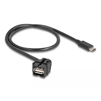 DeLOCK USB kabelis 0,5 m USB 2.0 USB A USB C 88056
